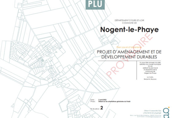 Le Projet d'aménagement et développement durable (PADD) est en ligne ...