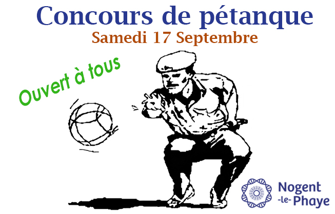 Concours de pétanque