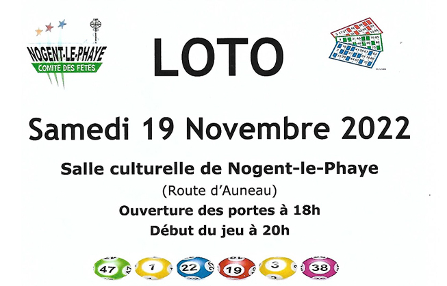 Loto du Comité des Fêtes