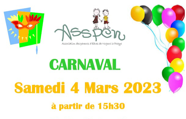 Carnaval, samedi 4 mars