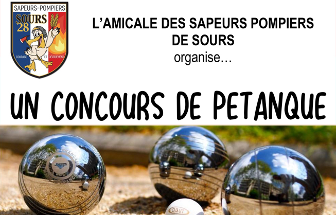 Concours de Pétanque de l'amicale des sapeurs pompiers