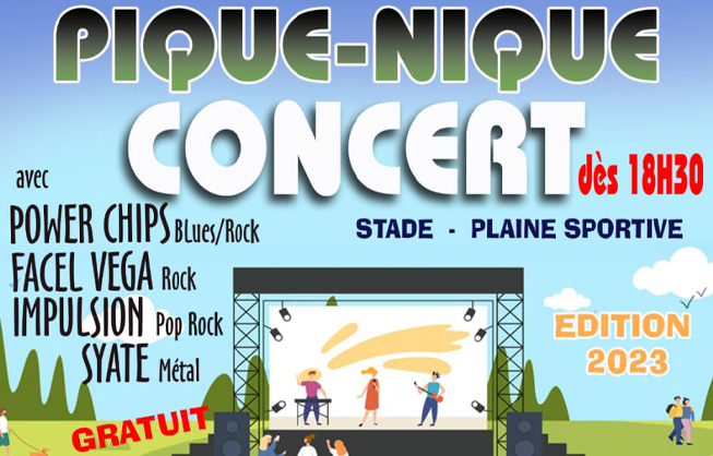 Concert - Pique Nique du 13 juillet