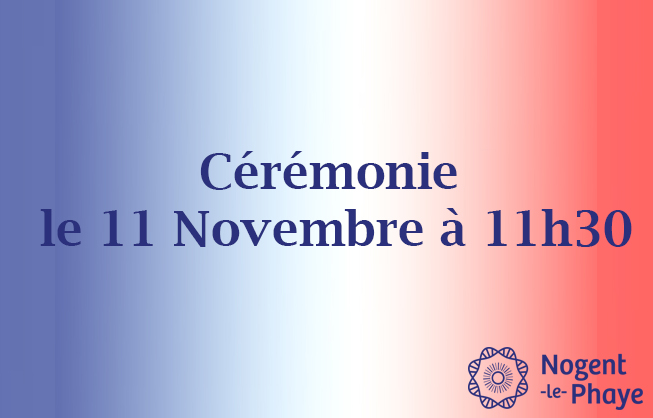 Cérémonie du 11 novembre 