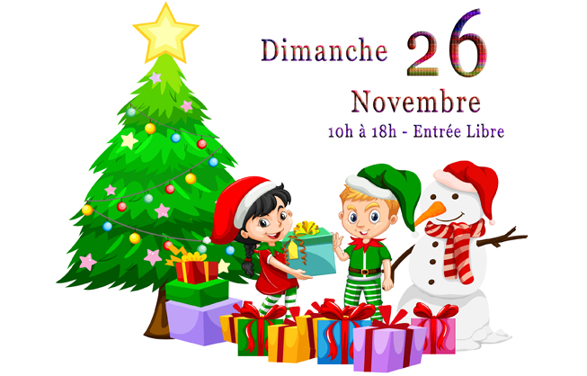 Marché de Noël, dimanche 26 novembre