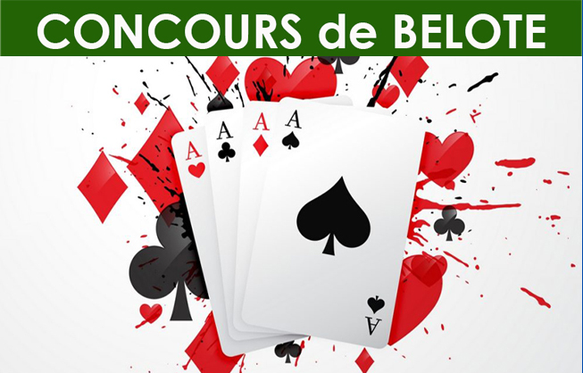 Concours de Belote, le Samedi 2 mars