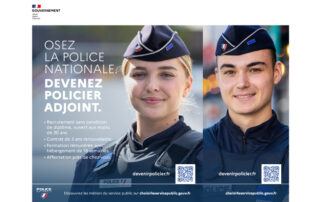 La Police Nationale recrute des policiers adjoints