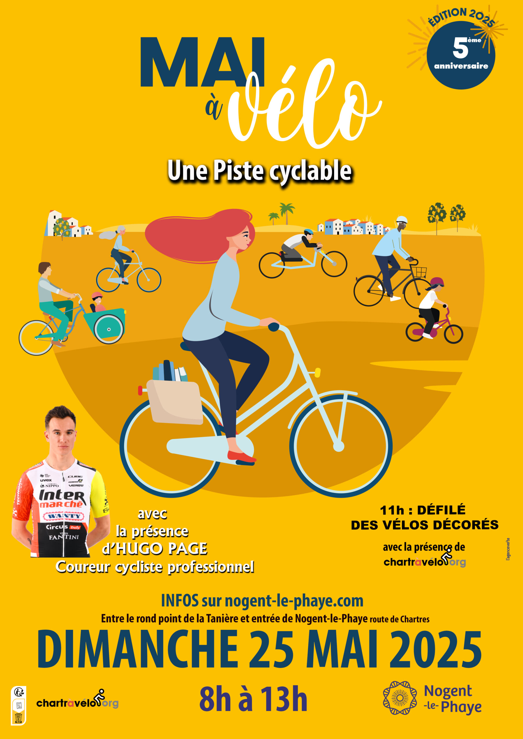 Mai à vélo, dimanche 25 mai