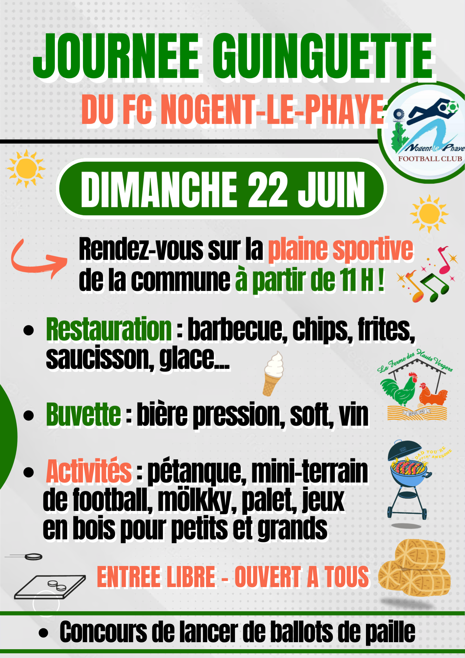 Guinguette, dimanche 22 juin