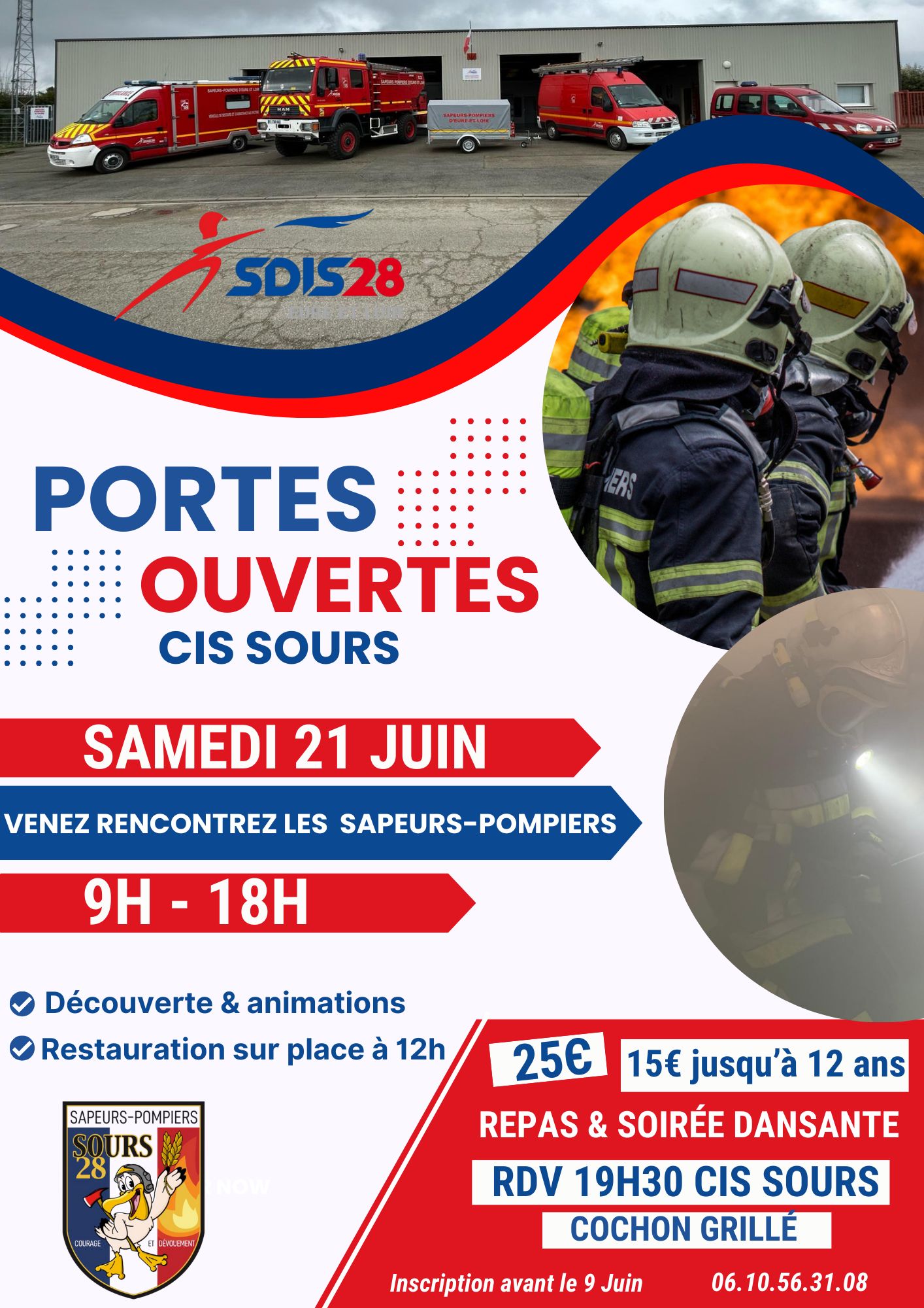 Portes Ouvertes au CIS Sours, samedi 21 juin