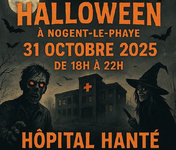 🎃 Frissons et Fous Rires : Halloween à Nogent-le-Phaye ! 👻