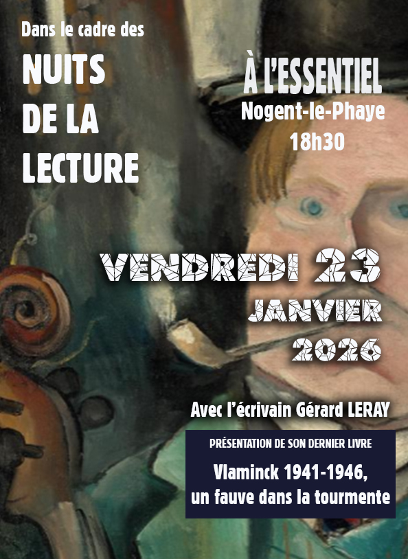 Nuits de la lecture – Vendredi 23 janvier 2026