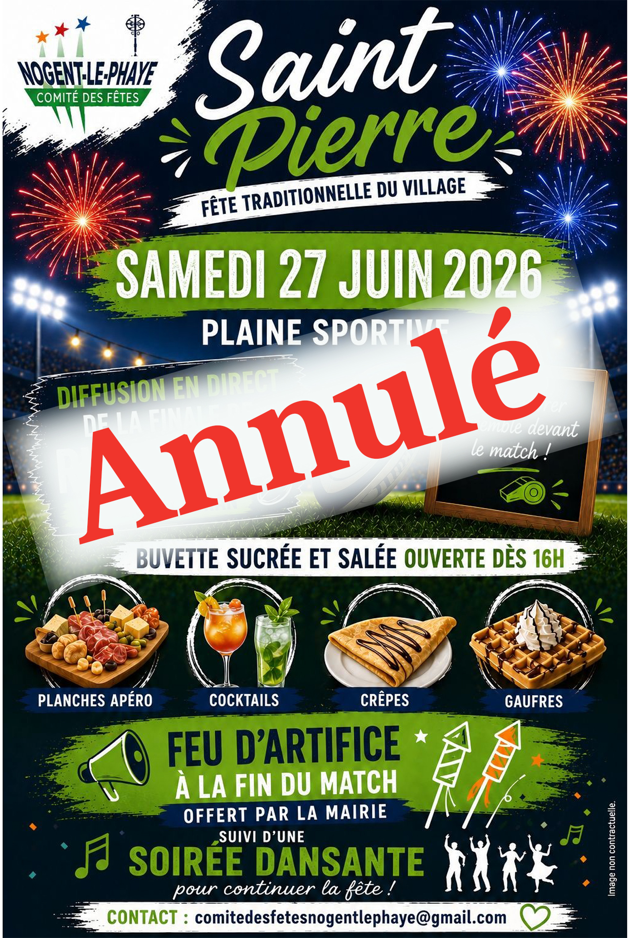 ANNULE - Fête de la Saint-Pierre, samedi 27 juin