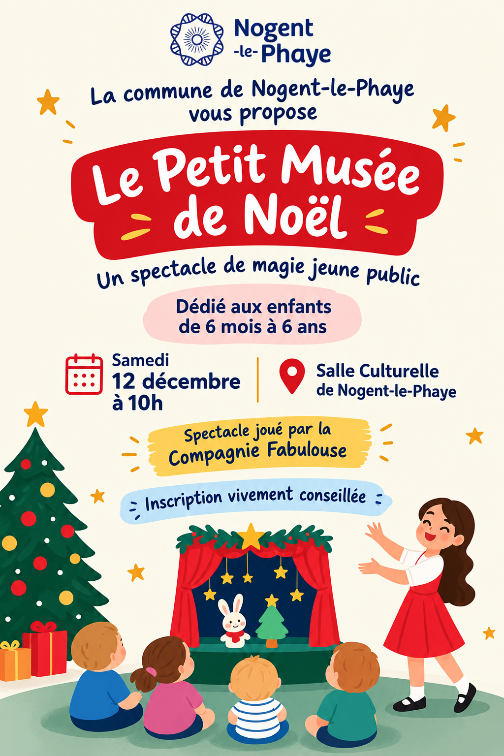 Le Petit Musée de Noël : un spectacle féerique pour les tout-petits